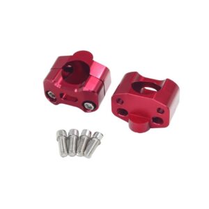 Mocowanie Kierownicy Wieżyczki 28Mm Czerwone Hb