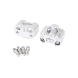 Mocowanie Kierownicy Wieżyczki 28Mm Srebrne Hb