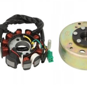 Stojan Alternatora Power Force Z Kołem Magnesowym Gy6 125/150 11 Cewek Gy6125w104106