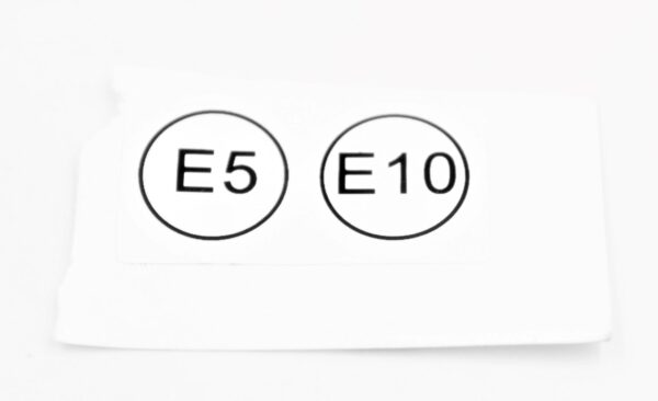 Naklejka Homologacyjna E5-E10 05532p260000