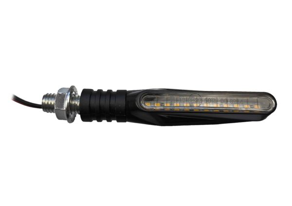Kierunkowskazy Kpl Led Podłużne 4sztuki Zestaw Z Homologacją 12 Ledów MotoGeneric - obrazek 3