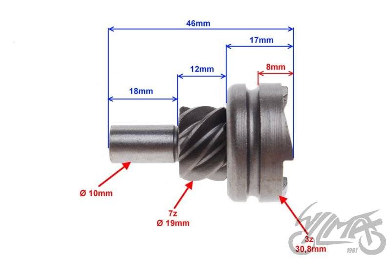 Koło rozrusznika honda dio 4t wer 4 Koło rozrusznika honda dio 4t wer 4 - obrazek 2