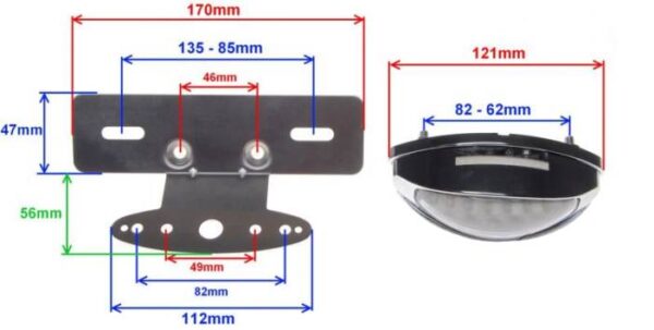Lampa tył led z mocowaniem cn - obrazek 5