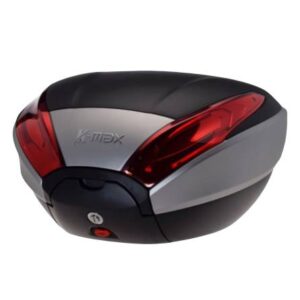 Kufer k-max z płytą montażową srebrny 40l