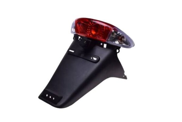 Lampa tył z błotnikiem qt-4 biały kierunkowskaz