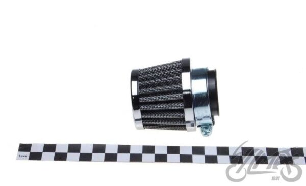 Filtr powietrza 38 mm stożkowy chrom - obrazek 2