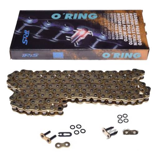 Łańcuch napędowy iris 520 o-ring 110l złoty Łańcuch napędowy iris 520 o-ring 110l złoty - obrazek 3