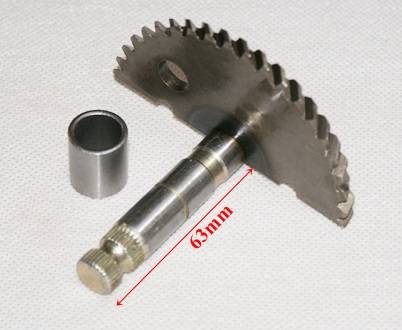 Zębatka Rozruchu Nożnego 4t Z Tuleją-1 Otwór Dł63m MotoGeneric Zębatka Rozruchu Nożnego 4t Z Tuleją-1 Otwór Dł63m MotoGeneric - obrazek 3