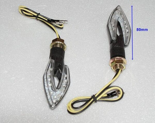 Kierunkowskazy 1026 Led M8 Homol E9 MotoGeneric - obrazek 2