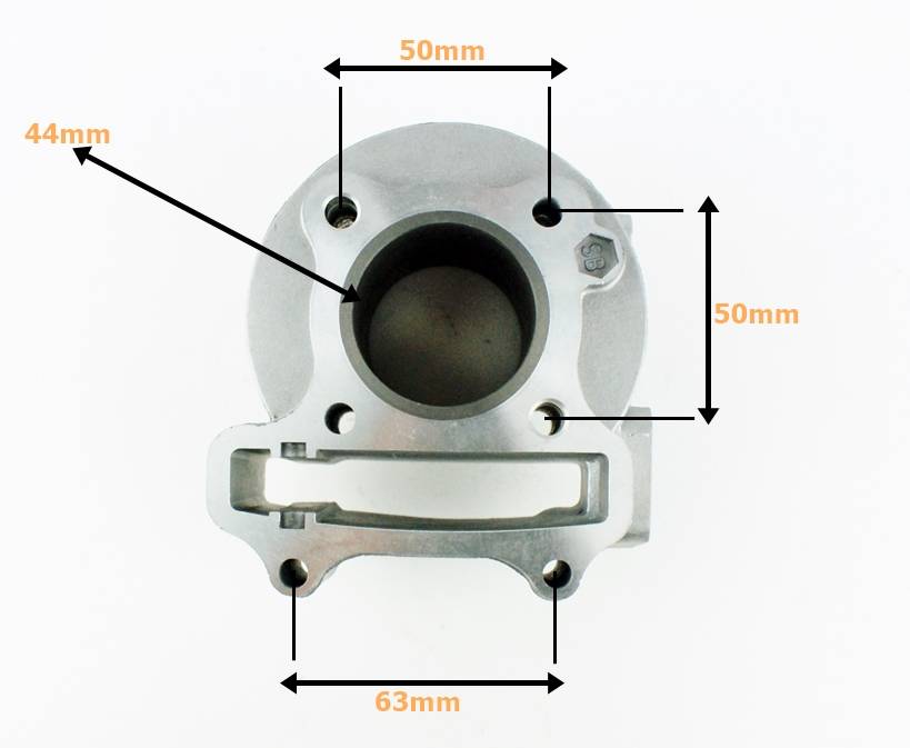 Cylinder Głowica 4t Gy6 60ccm 44mm Z Od MotoGeneric Cylinder Głowica 4t Gy6 60ccm 44mm Z Od MotoGeneric - obrazek 12