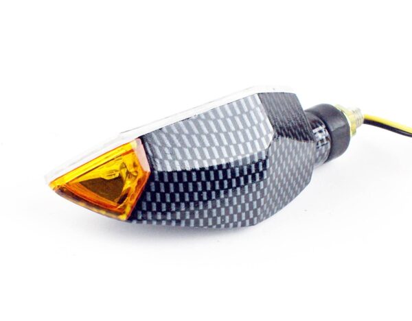 Kierunkowskazy Led-Carbon M8 Homol E11 MotoGeneric - obrazek 4