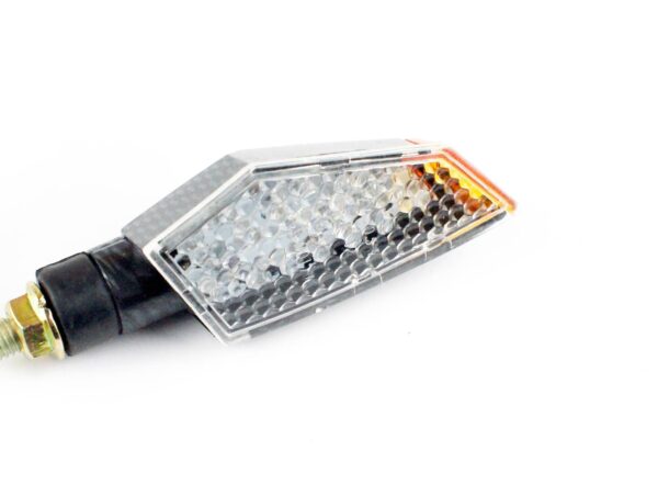 Kierunkowskazy Led-Carbon M8 Homol E11 MotoGeneric - obrazek 3