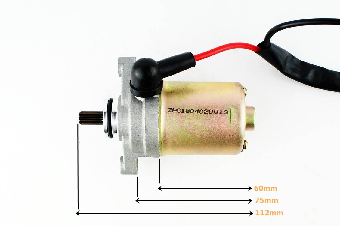 Rozrusznik Silnika 1p49qmb 2t Z Kostką MotoGeneric Rozrusznik Silnika 1p49qmb 2t Z Kostką MotoGeneric - obrazek 8