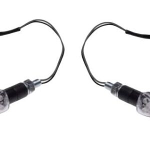 Kierunkowskaz mini czarny biały klosz led