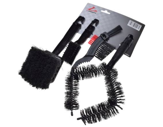 Zestaw szczotek czyszczenia jednośladów Zestaw szczotek czyszczenia jednośladów - obrazek 2