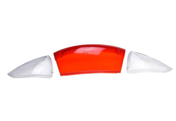 Klosz lampy tył qt-4 białe kierunki gładkie