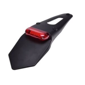 Lampa tył led z błotnikiem czerwony klosz cn