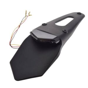 Lampa tył led z błotnikiem dymiony klosz cn