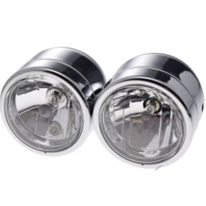 Lampa h7 h4 ece zestaw 110mm chrom