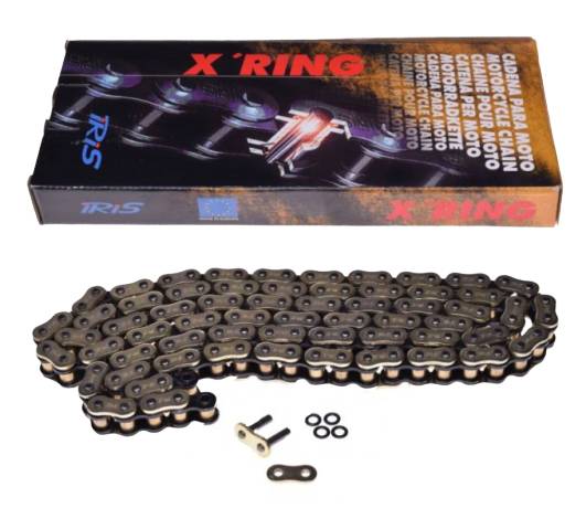 Łańcuch napędowy iris 530 x-ring 118l złoty Łańcuch napędowy iris 530 x-ring 118l złoty - obrazek 3