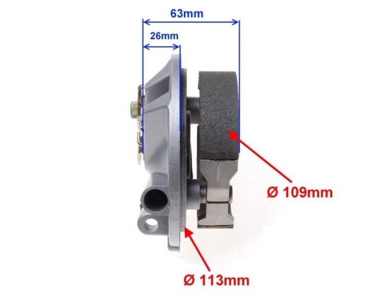 Pokrywa szczęk obręczy koła przód biedronka Pokrywa szczęk obręczy koła przód biedronka - obrazek 2