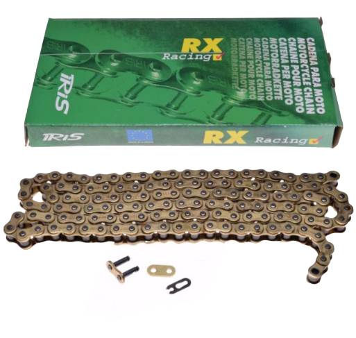 Łańcuch napędowy iris 428 rx 130l złoty Łańcuch napędowy iris 428 rx 130l złoty - obrazek 3