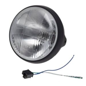 Lampa 7 h4 12v czarna
