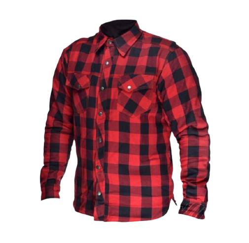 Koszula motocyklowa leoshi czerwona xl