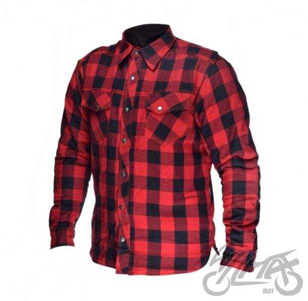 Koszula motocyklowa leoshi czerwona xl Koszula motocyklowa leoshi czerwona xl - obrazek 5
