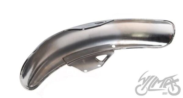Błotnik przód metal chrom suzuki gn125 - obrazek 2