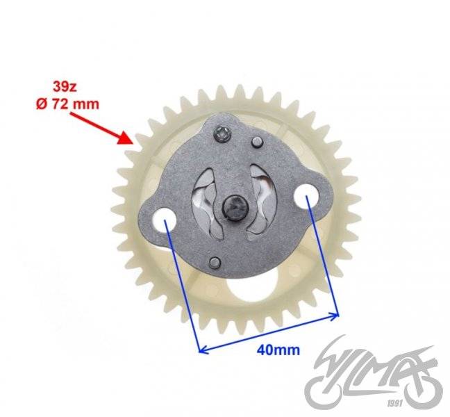 Pompa oleju sym orbit 4t Pompa oleju sym orbit 4t - obrazek 2