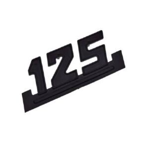 Znaczek boczka wsk 125 czarny