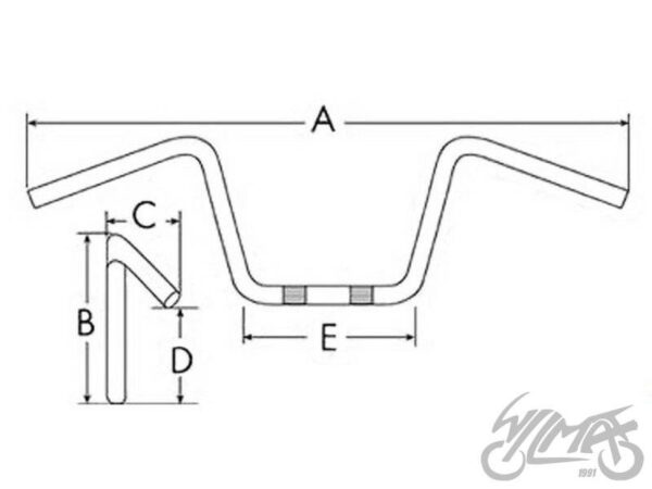 Kierownica yamaha ybr 125 - obrazek 2