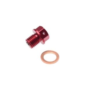 Korek spustu oleju m12x1,5 z magnesem motocross