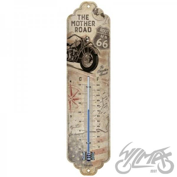 Termometr route 66 bike map 80327 Termometr route 66 bike map 80327 - obrazek 2