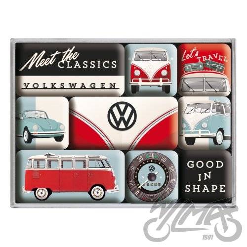 Magnes vw meet classics 9 szt 83107 Magnes vw meet classics 9 szt 83107 - obrazek 2