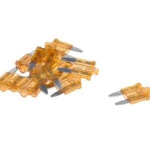Bezpiecznik płytkowy mini 5a z diodą led opk 10szt