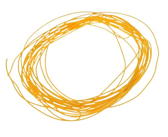 Przewód instalacji 0,5mm żółty 10 metrów