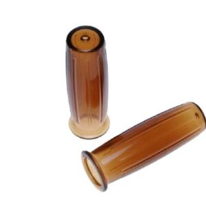 Guma kierownicy calowa retro 1+1-1/8 brąz transp