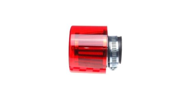 Filtr powietrza 30 mm osłona plastikowa czerwona