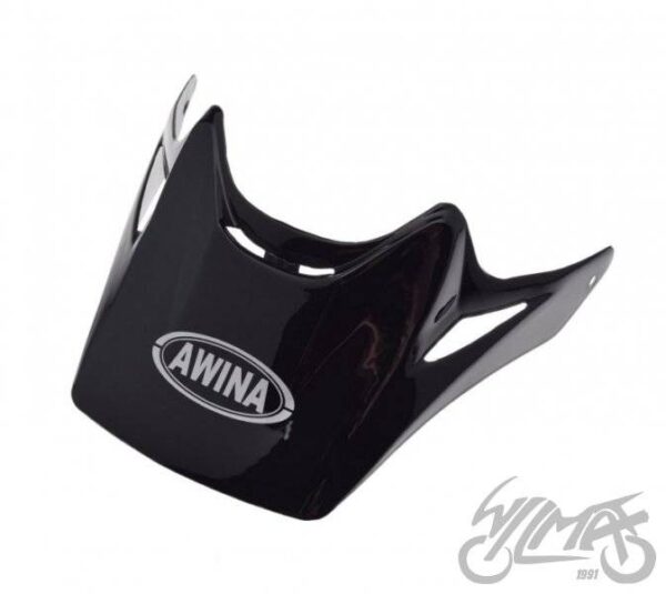 Daszek kasku enduro czarny aj032 - obrazek 2