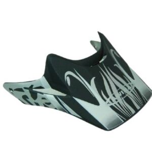Daszek kasku mini enduro czarny mat aj0421