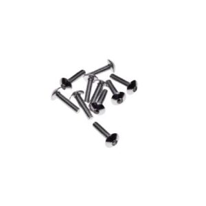 Śruba owiewki aluminiowa 5x20 srebrna pak 10 szt