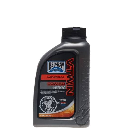 Olej bel-ray v-twin mineralny 4t 20w-50 1l