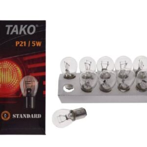 Żarówka 6v 21/5w bay15d tako opk 10 szt bez eec