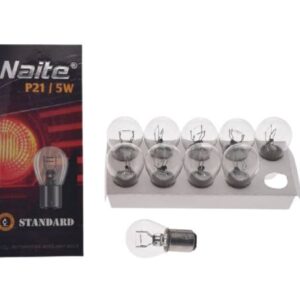 Żarówka 12v p21/5w bay15d opk 10 szt naite